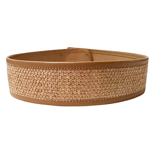 Tuckernut Tan Raffia Waist Belt - Picture 6 of 8